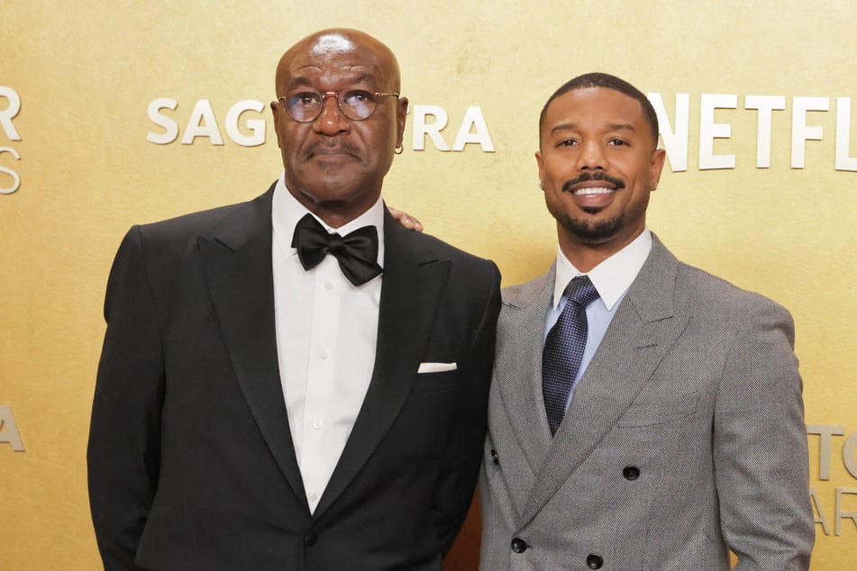The BBC did not edit out the N-word being shouted while Delroy Lindo (l.) and Michael B. Jordan were presenting at the BAFTAs, despite there being a delay in the broadcast.