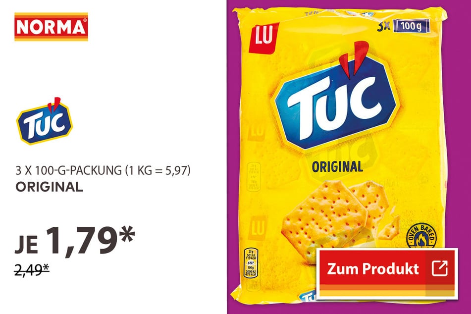 Tuc Original für 1,79 Euro