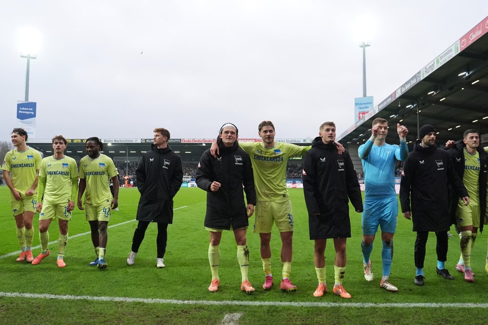 Herthas Siegeszug stoppt auch nicht in Kiel.