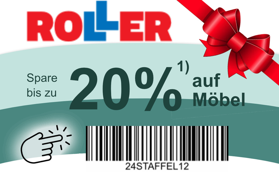 Hier klicken, Barcode herunterladen und bis zu 20 Prozent sparen.