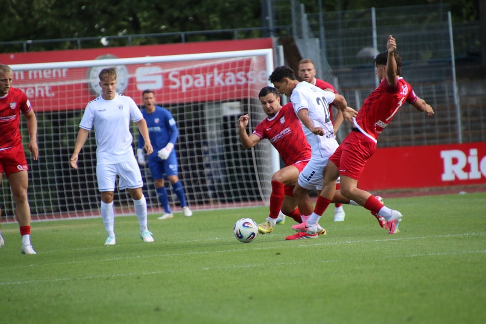 Der FSV musste am Freitagabend gegen Schweinfurt eine Niederlage einstecken.