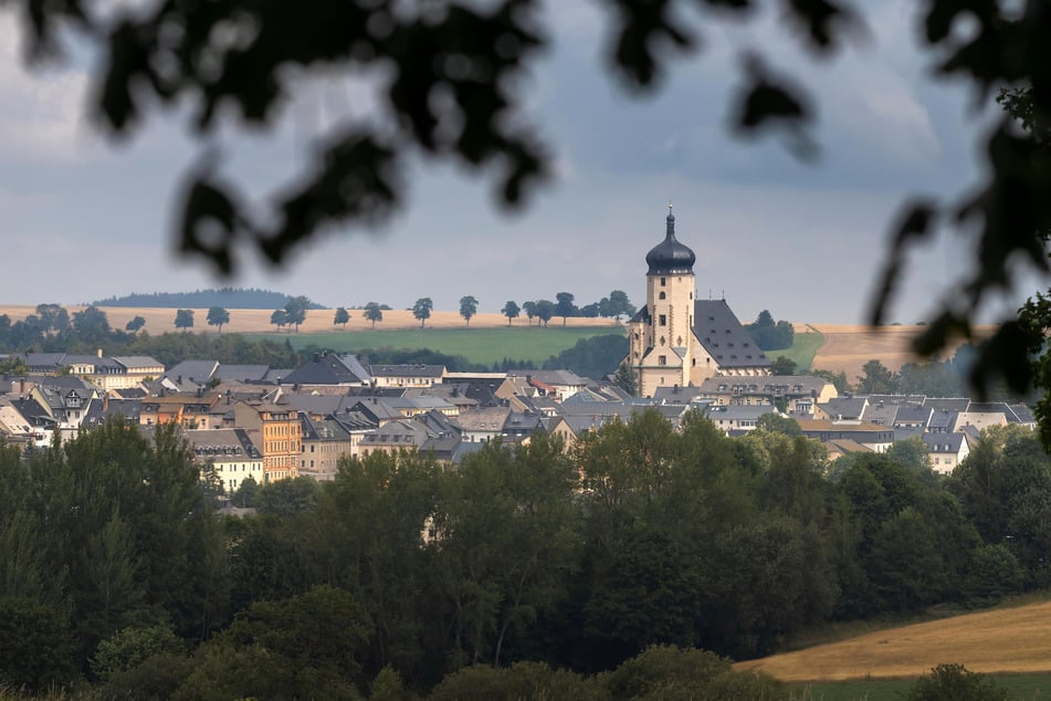 In Marienberg findet das Marktfest mit vielen Attraktionen statt.