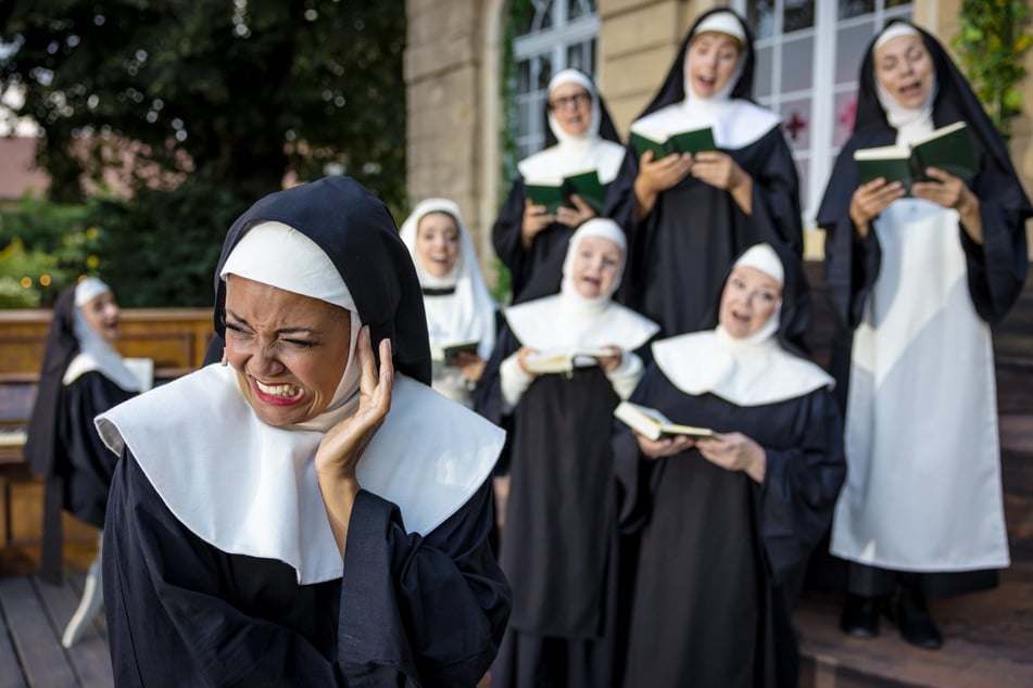 Das Gospel-Musical "Sister Soul" gibt es auch an der frischen Luft.