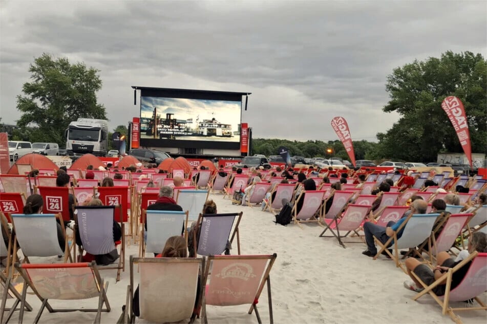 Im letzten Jahr fand das TAG24-Sommerkino im Café Treibgut statt.