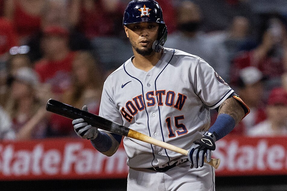 Catcher Martin Maldonado had three RBI in Houston's game five win on Sunday night.