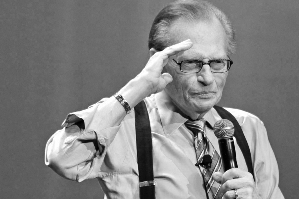 Larry King died at the age of 87 after being infected with the coronavirus (archive image).