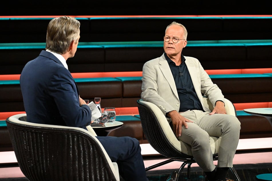 Am Mittwochabend diskutierte Markus Lanz (57, l.) mit SPD-Fraktionschef Matthias Miersch (57).