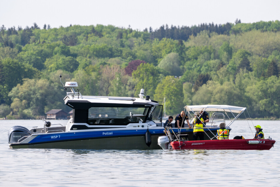 Toter Tretbootfahrer aus Ammersee geborgen: Kripo ermittelt