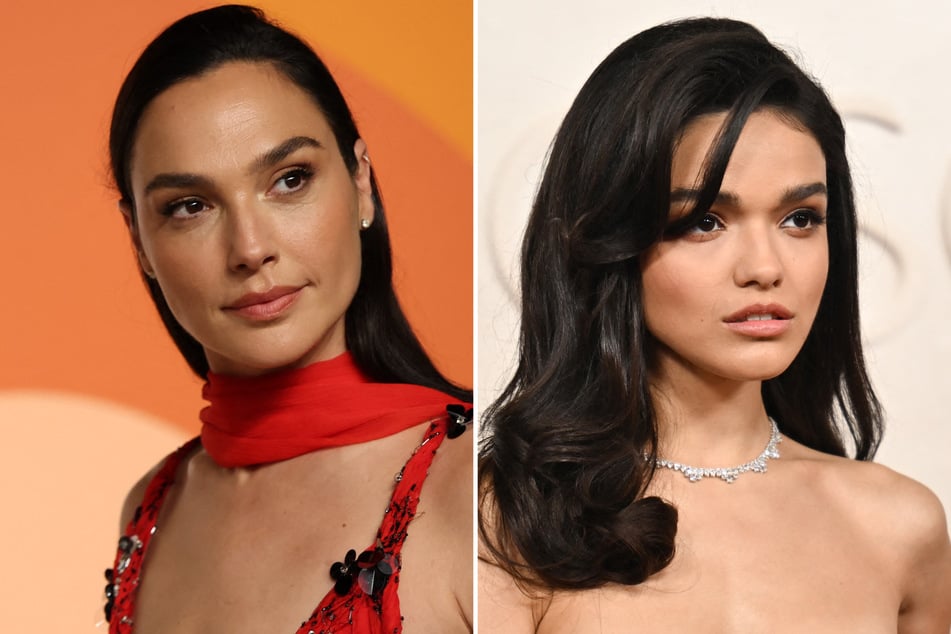 Rachel Zegler (r.) has paid tribute to the hard-working cast and crew of Disney's Snow White – but notably excluded her co-star, Gal Gadot, from her posts.