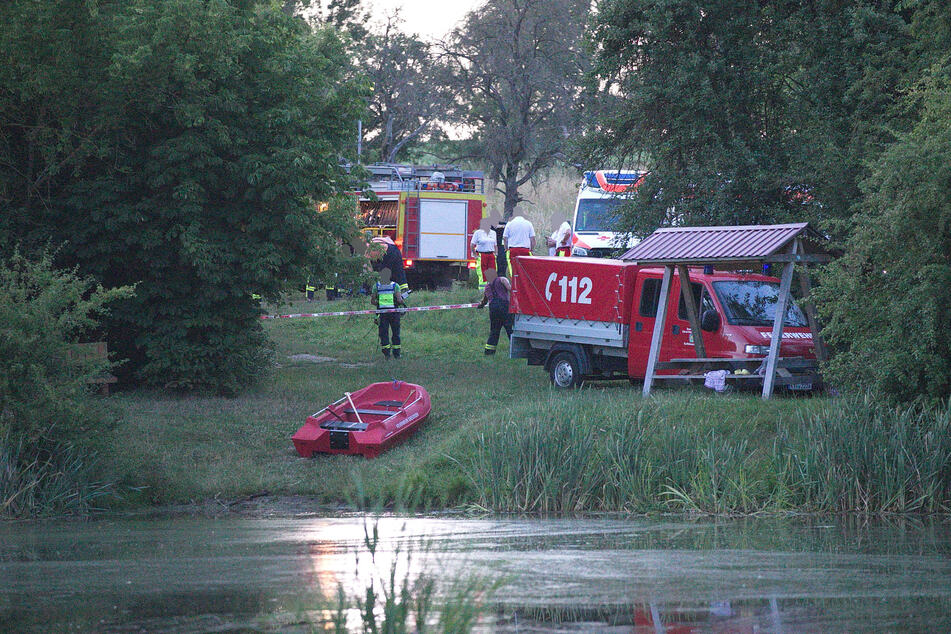 Auch die Feuerwehr war vor Ort.