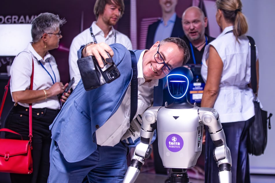 Die Roboter waren vermutlich die gefragtesten Gäste des Kongresses.