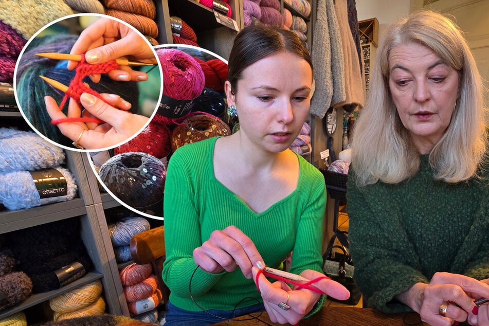 Dresden: TAG24-Reporterin hat die Masche für sich entdeckt! Da komme, was Wolle: Ich lerne jetzt stricken