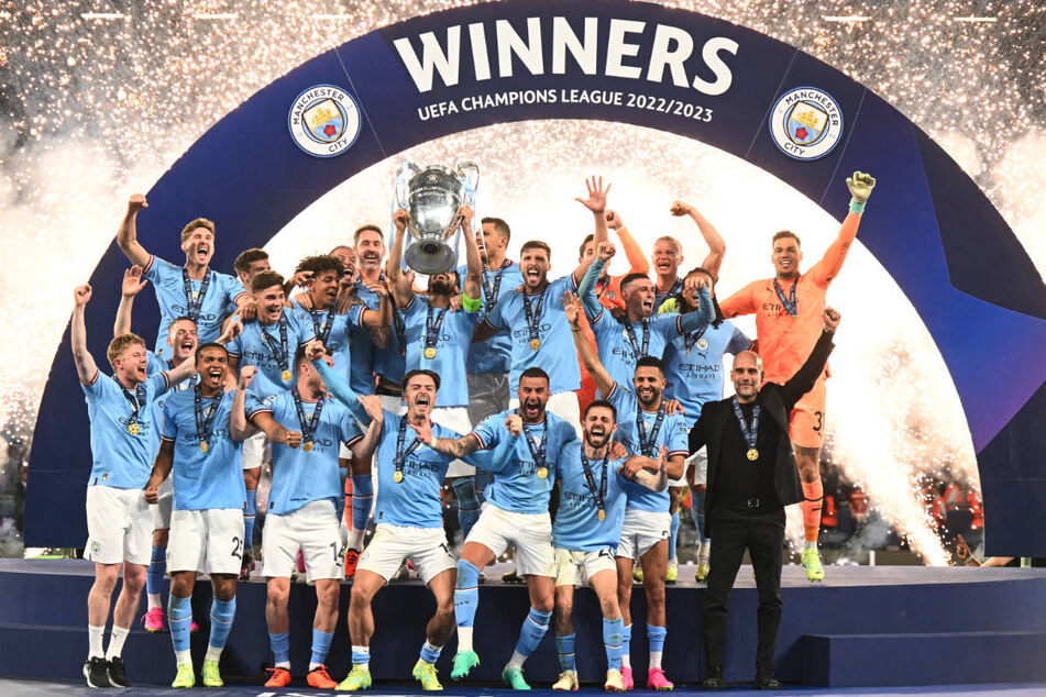 Während Union den Einzug in die Königsklasse mit einer Pappattrappe feierte, durfte sich Manchester City über den ersten Champions-League-Titel der Vereinsgeschichte freuen. In der Gruppenphase könnten die Teams jetzt aufeinandertreffen.