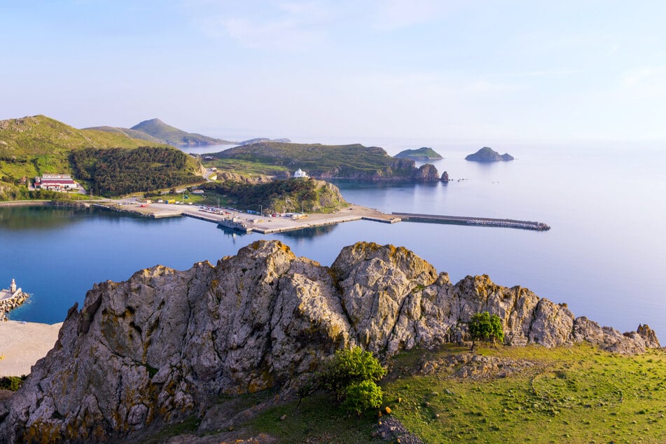 Die Landschaft von Limnos ist durch ihren vulkanischen Ursprung einzigartig.