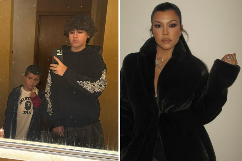 Kourtney Kardashian's teen son Mason Disick officially joins Instagram!