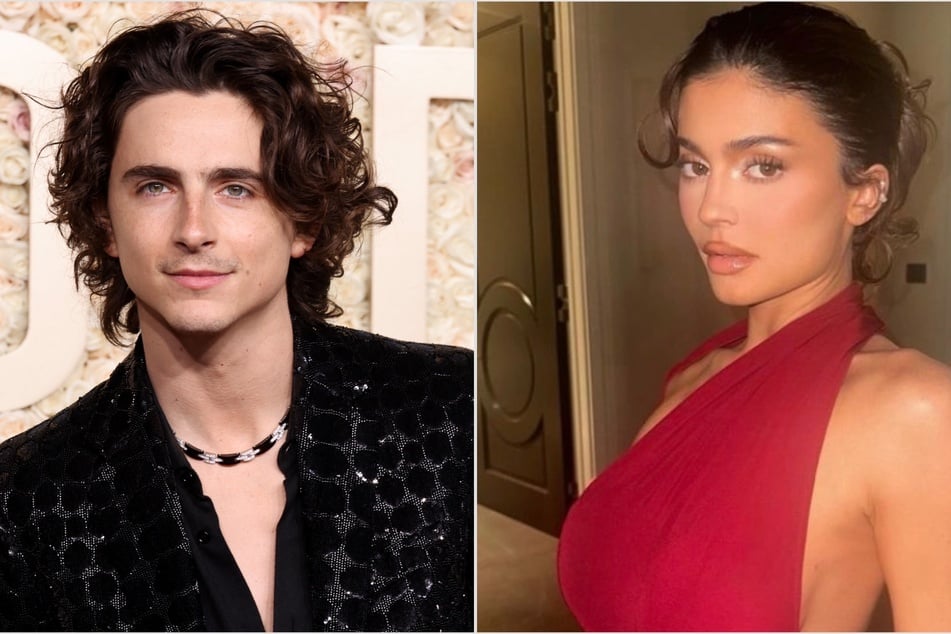 Kylie Jenner and Timothée Chalamet (l) were spotted having a low-key date amid rumors that two have called it quits.