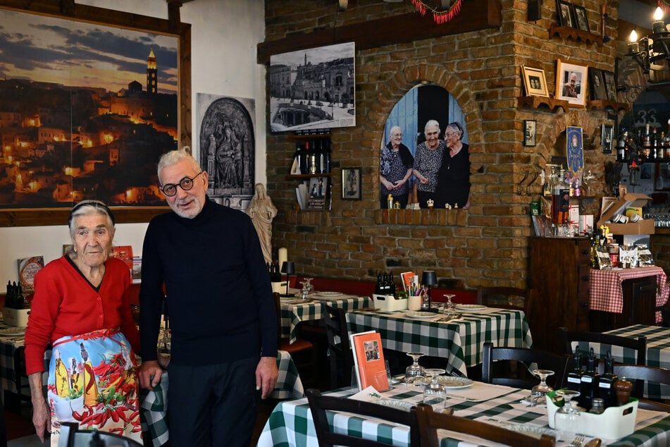 In den 90ern eröffneten Angela Matarreses und ihr Sohn die Trattoria a Muntagnola.