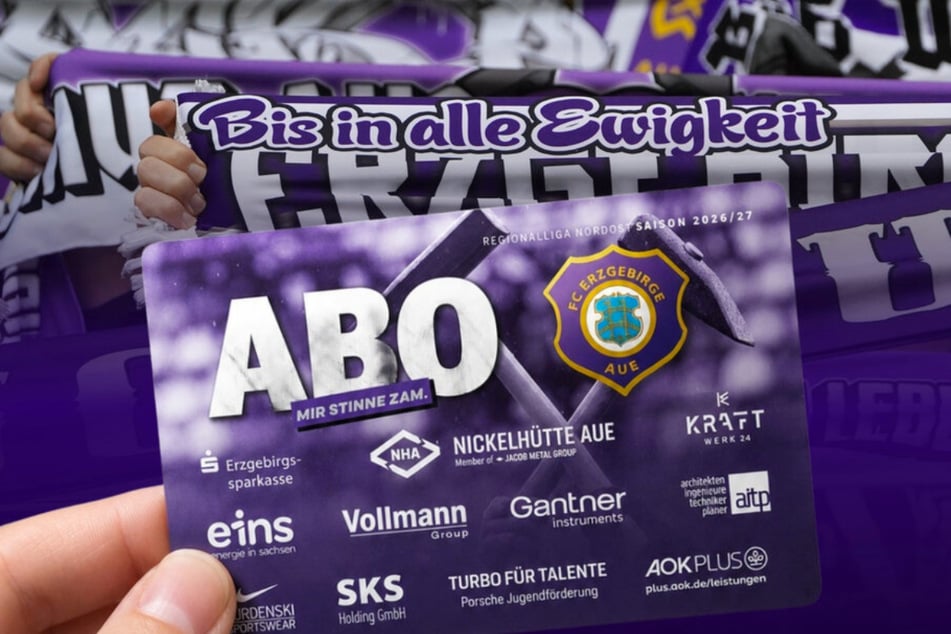 Mit der Dauerkarte sichert Ihr Euch Euren Platz im eins-Erzgebirgsstadion.