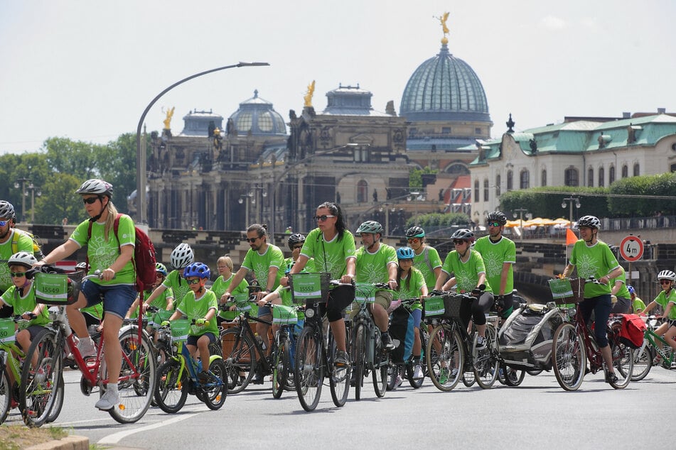 Das SZ-Fahrradfest findet trotz der Hitze statt. (Archivfoto)