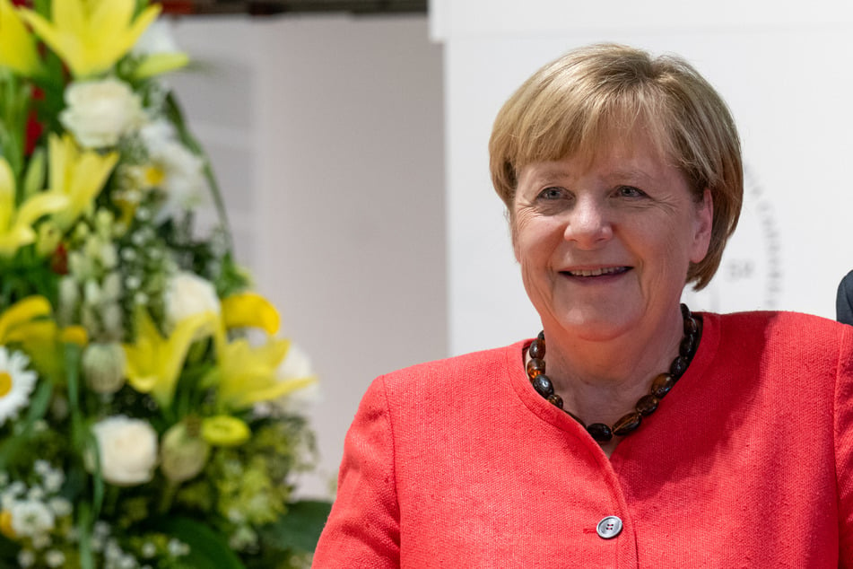 Angela Merkel (67, CDU) besuchte am Dienstag die Leopoldina in Halle.