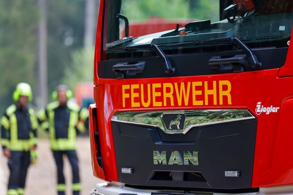 Die Feuerwehr musste in Leverkusen einen Waldbrand löschen. (Symbolbild)