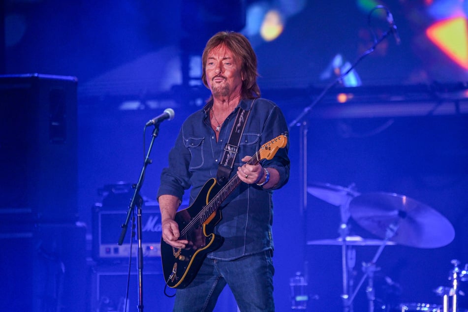 Chris Norman (75) stand am Freitagabend in der Quarterback Immobilien Arena auf der Bühne.