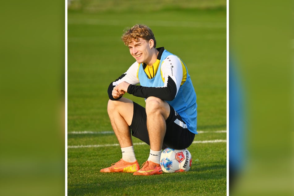 Dominik Kother (25) durfte beim Testspiel nicht ran, trainierte am Donnerstag bei taktischen Einheiten individuell. Ein Abschied scheint derzeit wahrscheinlich.