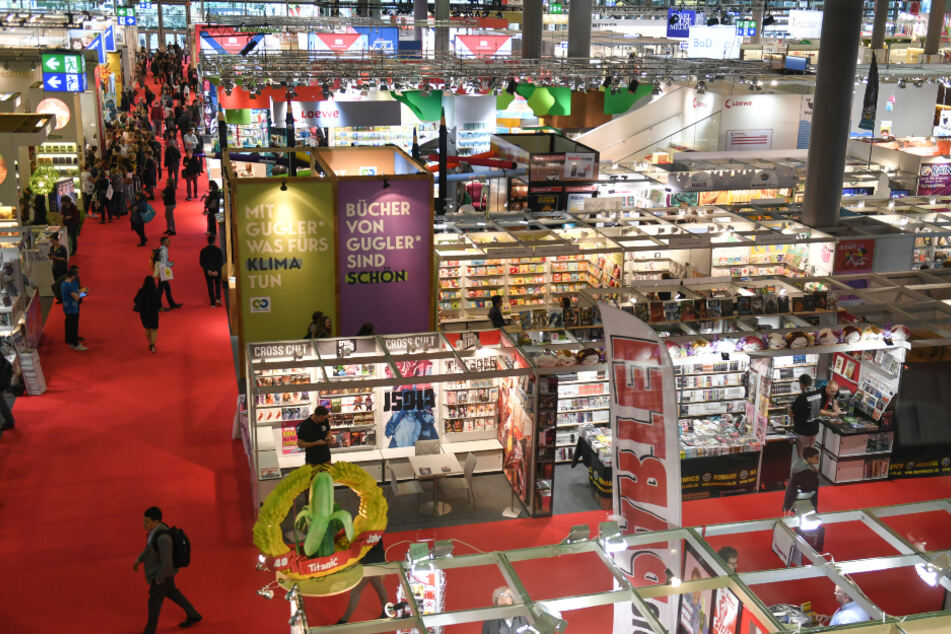 Die Buchmesse wird dieses Jahr deutlich kleiner (Archivfoto).