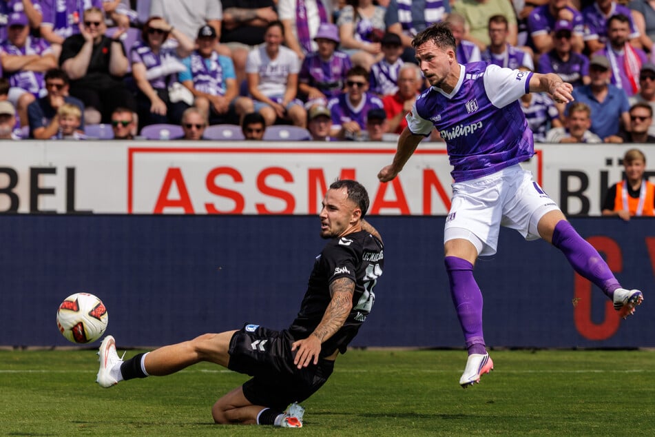 Fand das ganz große Glück in Osnabrück: Ex-Dynamo Robin Meißner (27, r.).