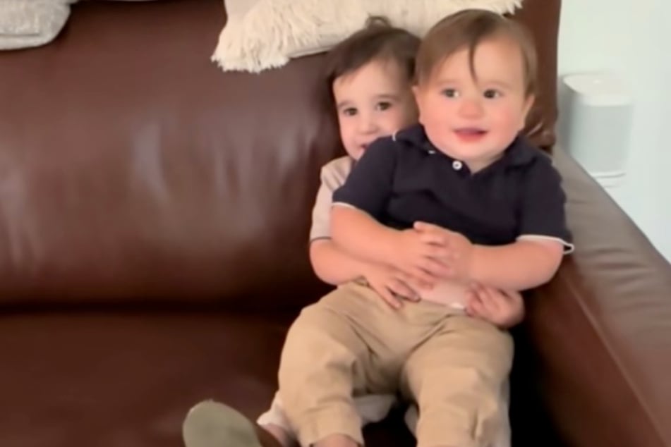 Henry (l., 2) und Max (1) sind schon jetzt beste Freunde.