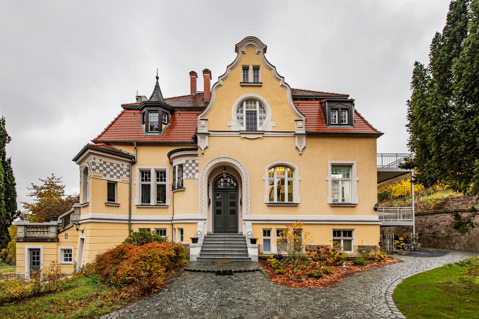 In dieser historischen Villa in Radebeul entsteht derzeit die wahrscheinlich modernste Zahnarztpraxis Sachsens.