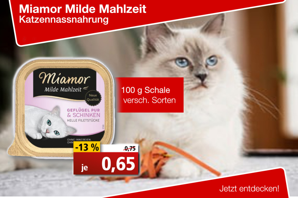 Miamor Milde Mahlzeit, Katzennassfutter