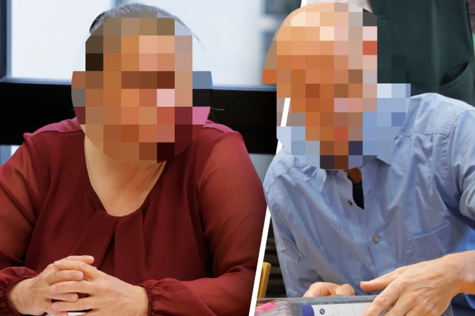 Das Verfahren gegen Marco S. (55, r.) wird gegen eine Geldauflage eingestellt. Renate A. (62) kommt ohne Strafe davon.