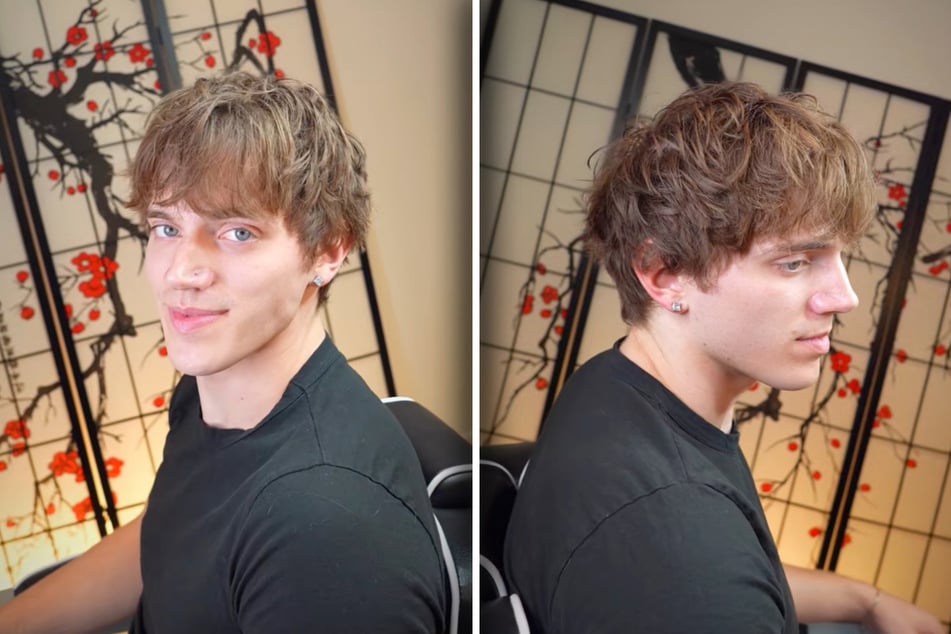 Wer ist das? Manch ein TikToker hält den Kunden nach seinem echten Umstyling gar für eine andere Person.