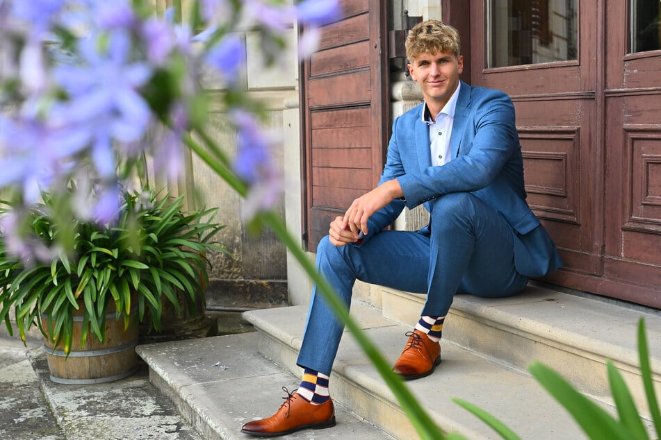 Der 17-jährige Felix Krones ist dankbar für die Unterstützung der Stadt Dresden und will in LA 2028 für Furore sorgen.