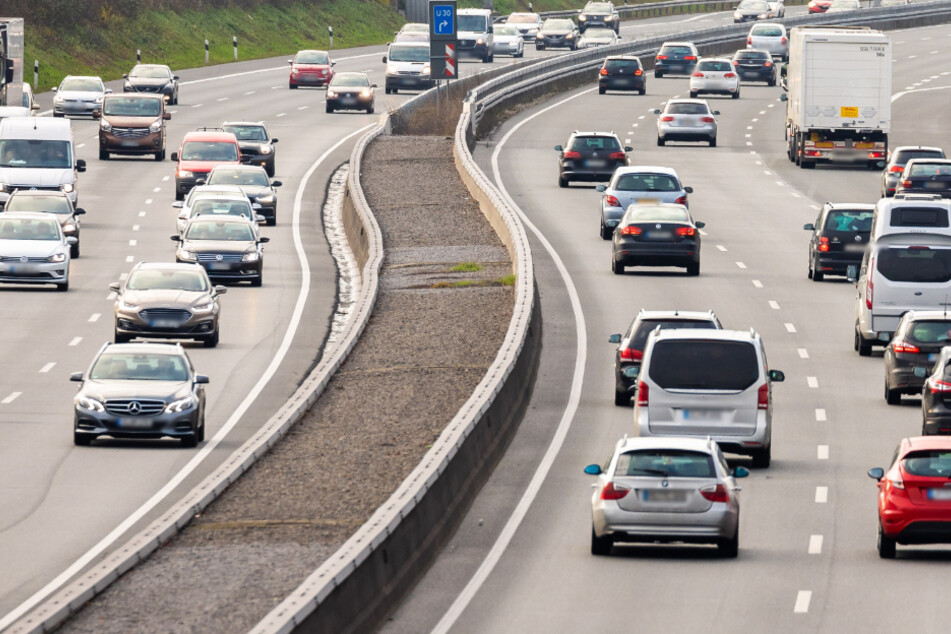 Die Tierabfälle verteilten sich 150 Meter lang auf der Fahrbahn (Symbolfoto).