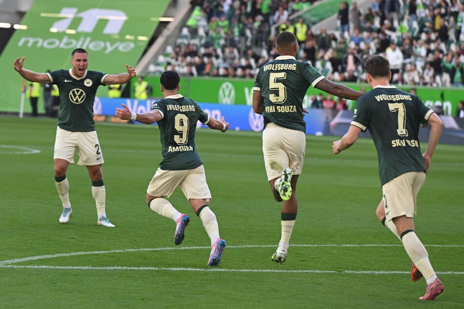 Der VfL Wolfsburg glich noch vor der Pause aus.