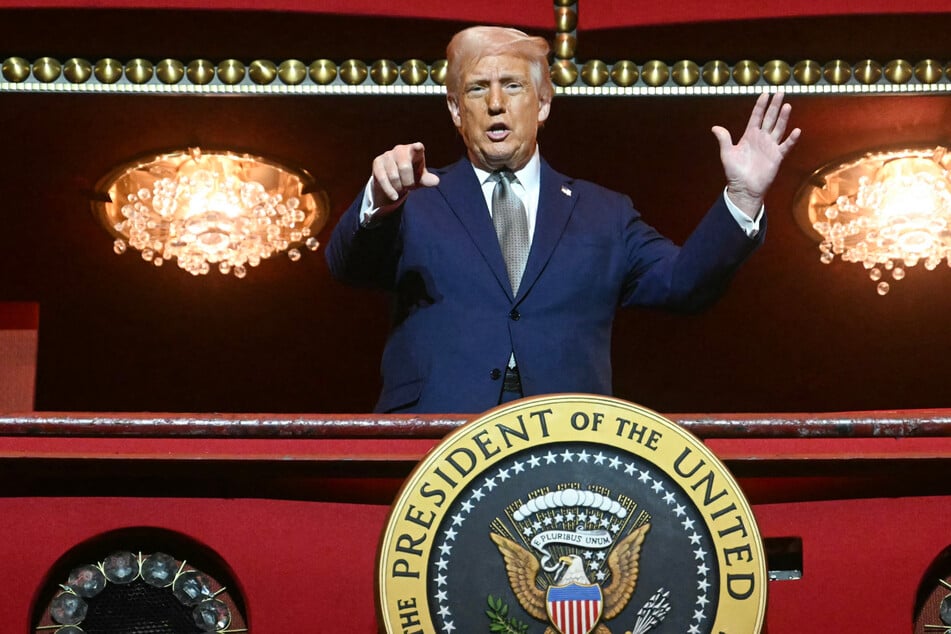 Trump's attendance is yet another show of strength after installing himself as chairman of the center and replacing the entire board with loyalists in February.