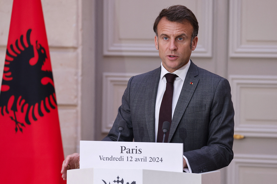 Frankreichs Präsident Emmanuel Macron (46) äußerte sich besorgt über die Lage in Nahost. (Symbolbild)