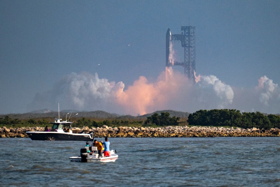 The biggest and most powerful launch vehicle ever built lifted off around 6:36 PM (7:36 PM ET) from the company's Starbase facility, near a southern Texas village that earlier this month voted to become a city – also named Starbase.