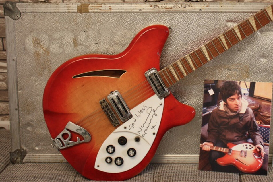 Noel Gallaghers Gitarren sind von Enthusiasten und Sammlern auf der ganzen Welt begehrt.