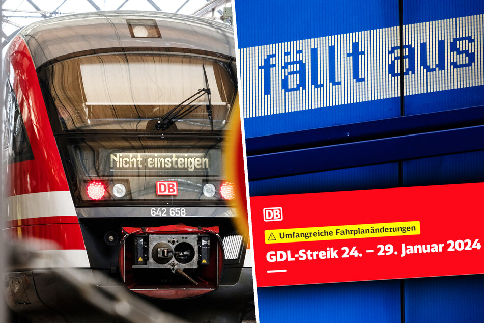 Dresden: Bahn-Streik in Sachsen: So fahren die Züge der Deutschen Bahn (nicht)