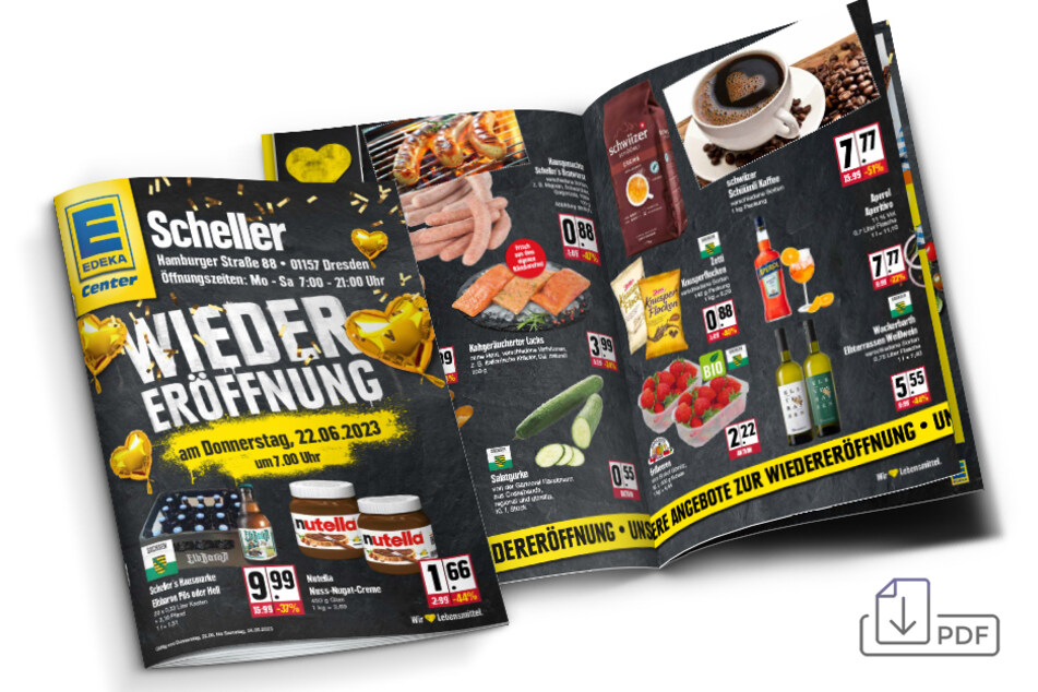 Klicken und Eröffnungs-Prospekt herunterladen.
