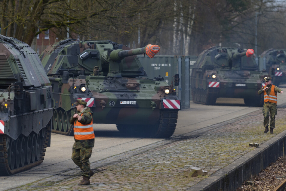 Die Bundeswehr ist bereits mit Soldaten und Panzern im Baltikum stationiert.