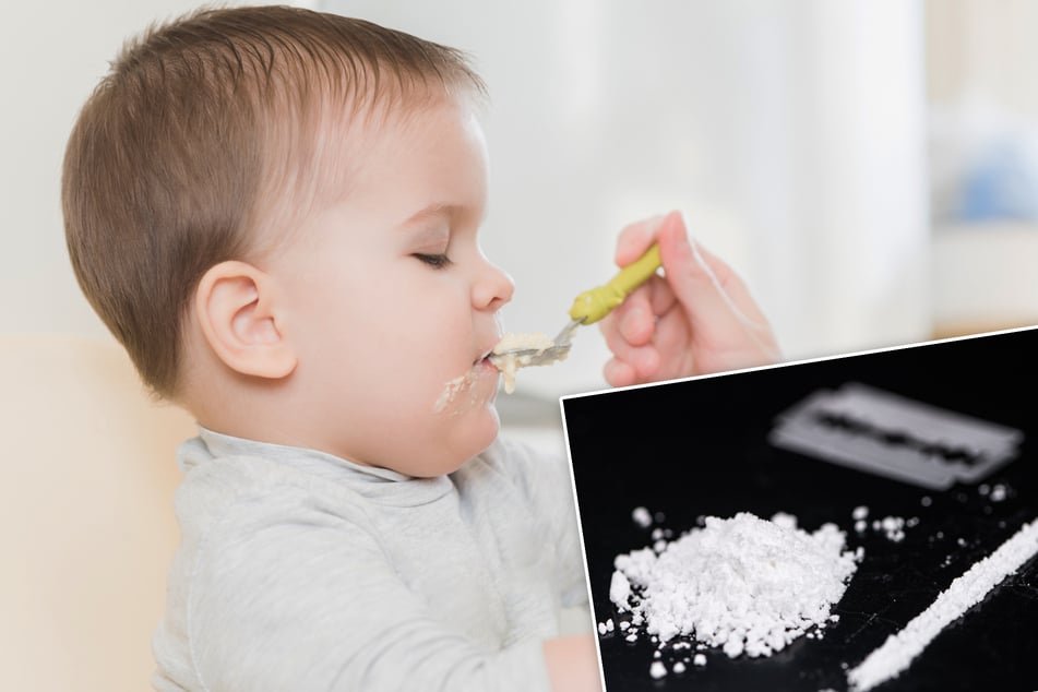 Säugling nimmt Kokain: Dem Babysitter ist es egal