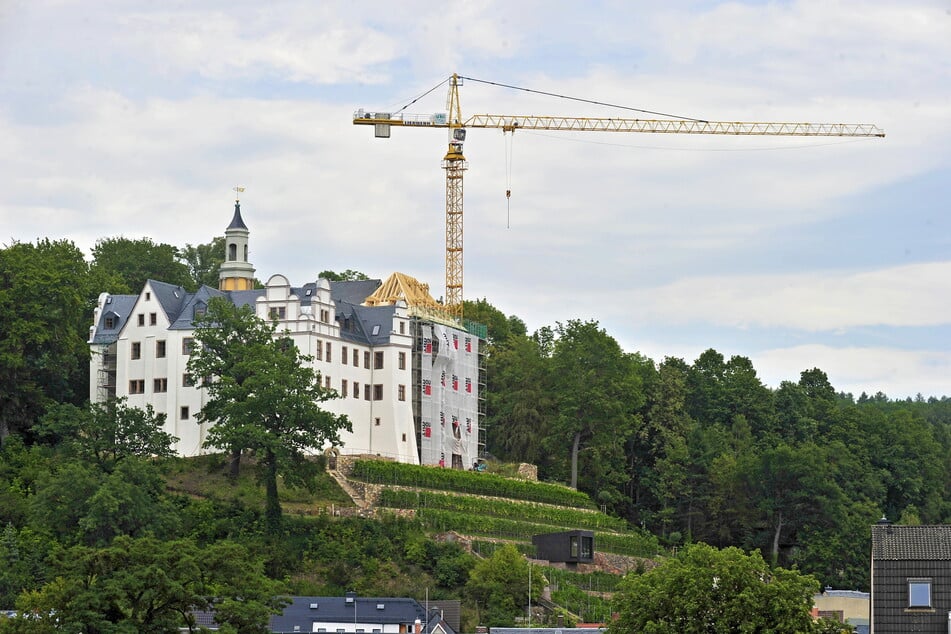 Kabeldiebe verschafften sich gewaltsam Zutritt zum Schloss Lichtenstein.