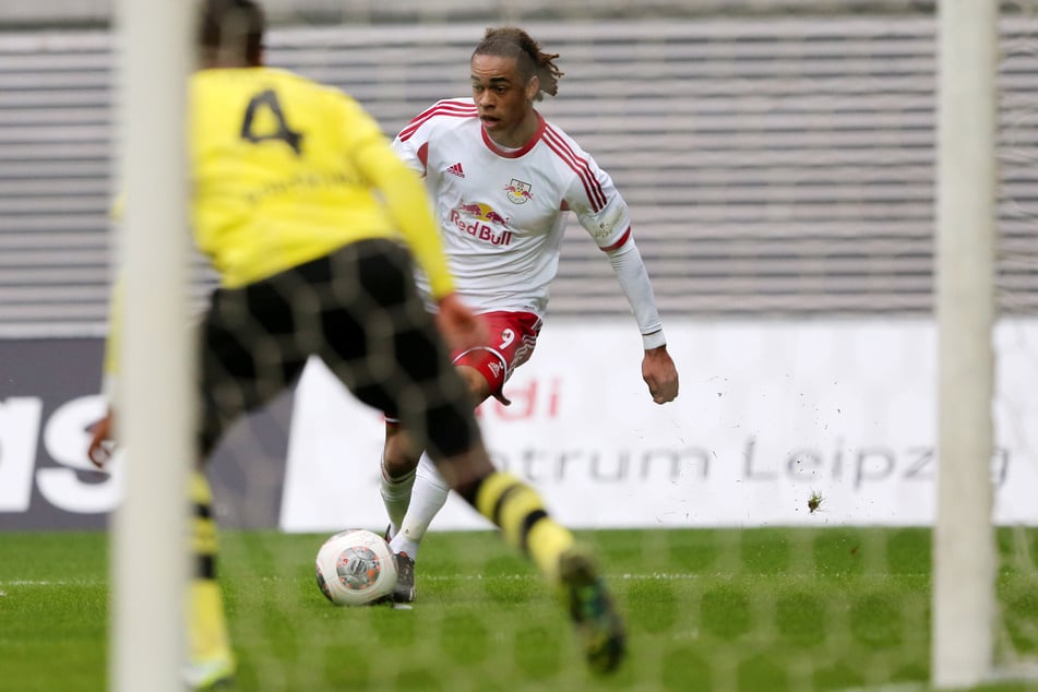 November 2013: Der damals neu verpflichtete Poulsen erzielt gegen den BVB II den Siegtreffer zum 1:0.