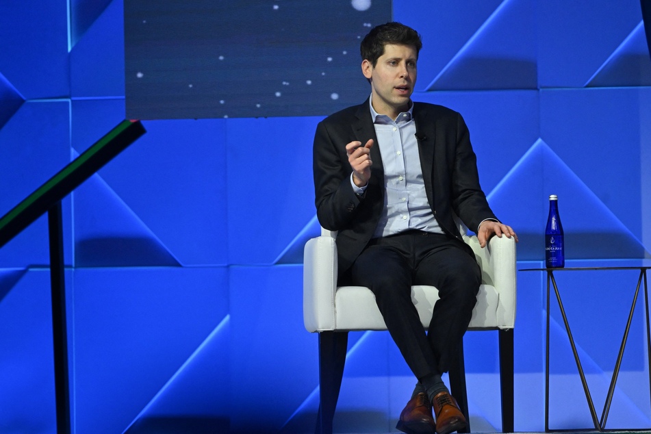 Hundreds of staff members at OpenAI threatened to quit the leading artificial intelligence company on Monday and join Microsoft after the firing of OpenAI company co-founder Sam Altman (pictured).