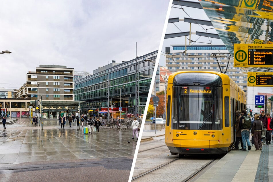 Die Frauen wurden an der Haltestelle "Postplatz" und auf dem Wiener Platz sexuell belästigt. (Archivfotos)