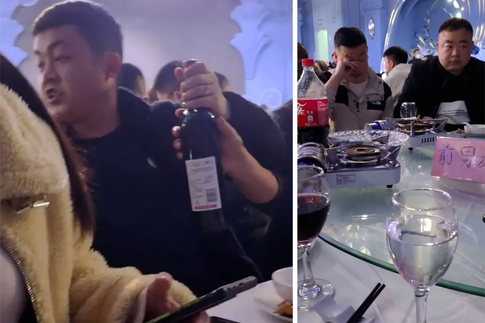 Bei einer Hochzeit in China wurden alle Ex-Freunde der Braut an einen Tisch gesetzt.